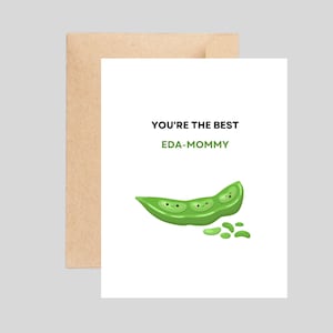 tu es la meilleure maman, carte drôle de fête des mères, jolie carte de fête des mères, carte pour maman, carte d'anniversaire, carte de jeu de mots pour maman, meilleure maman de tous les temps