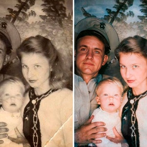 Photo Restoration Service: Transform your Old Pictures with Colorization, Quality Enhancement, and Vintage Editing