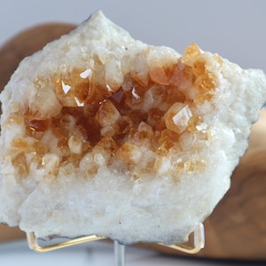 Raw Citrine Cluster, 1.15 lbs, Crystal for Manifestation and Abundance, Unique Gift, Top quality, Crystal Cluster, Sunshine stone