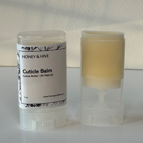 Cuticle Therapy Balm | Nourishing Cuticle Butter Balm Cream | Cracked Hand Cream | Natural Nail Balm | Cuticle Repair | Cuticle Moisturizer