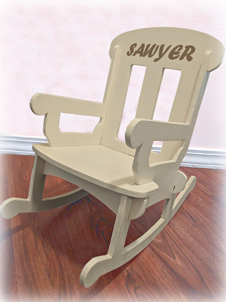 Personalized Children's Rocking Chair - Etsy