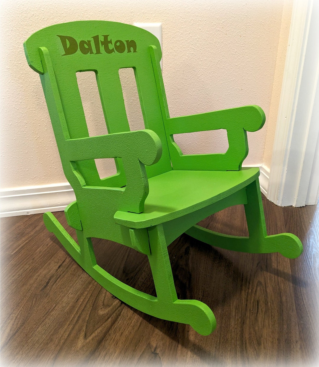 Personalized Children's Rocking Chair - Etsy