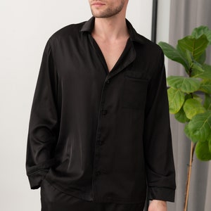 Mens Nylon Pajamas Etsy UK