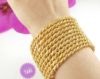 Gouden armband (imitatie) Birma Bilezik