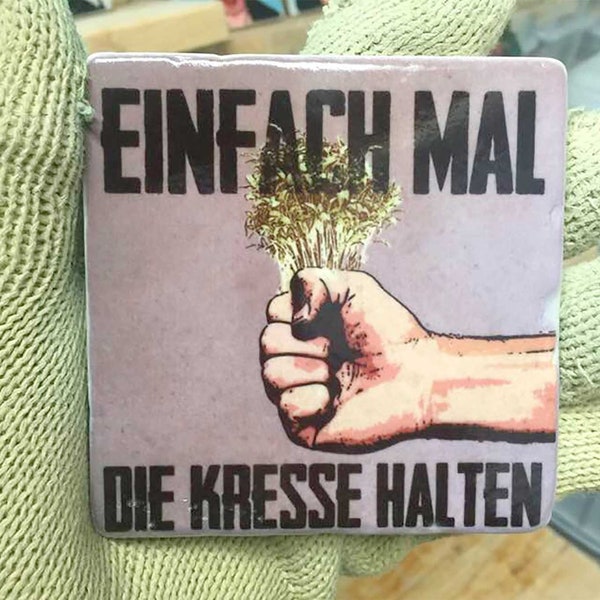 Enfach mal die Kresse halte !!!