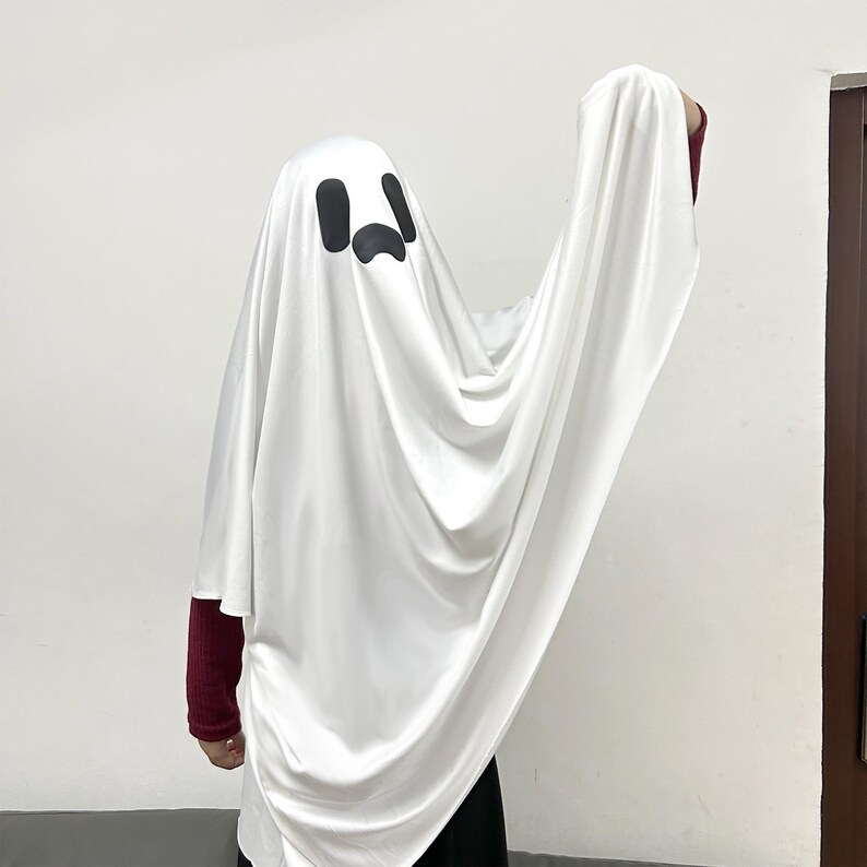 Halloween Ghost Costume Makeup Ball,terror Ghost Cloak,halloween Robe Costume,white Cloak,ghost