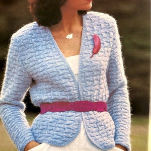 Knit Women&#39;s Jacket Pattern PDF Digital Download