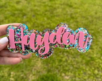acrylic locker magnet/ fridge magnet