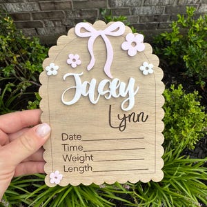 Hospital Newborn Sign