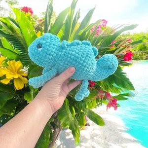 Medium Chameleon Crochet Animal Friend