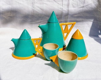 Memphis Era Tea & Coffee Set