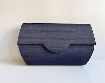 1950s Italian Navy Blue Clutch