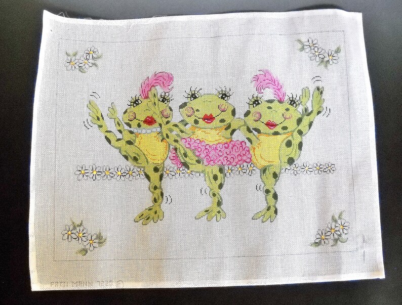 Patti Mann Designs Hand Painted Needlepoint Canvas Only 7220 - Etsy Sweden