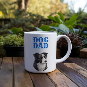 Border Collie Dog Dad Mug