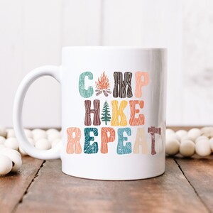 Outdoor Adventure Coffee Mug - Perfect Gift for Campers and Hikers