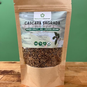 Cascara Sagrada Bark