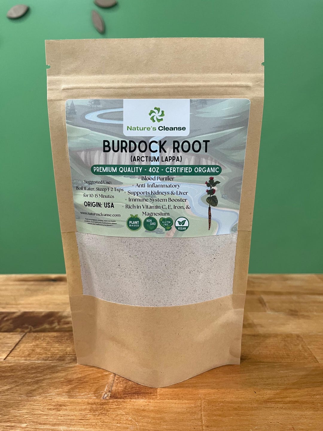 Burdock Root Powder - Etsy