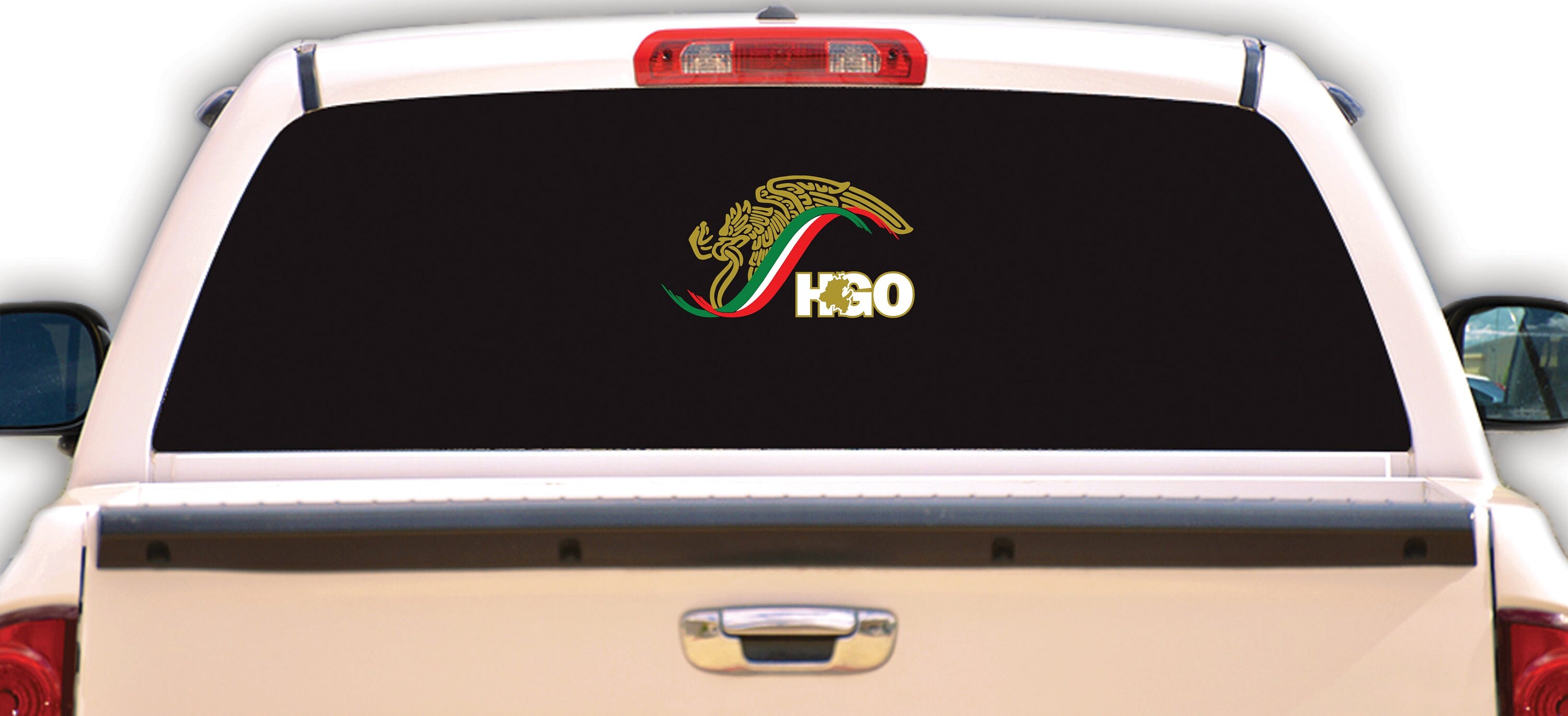 Mexico Escudo Car Window Vinyl Sticker Decal Gobierno Mex. Hidalgo Hgo ...