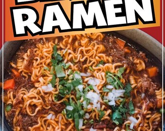 Birria Ramen Sticker Window Decal Truck Concession Vinyl Restaurant Wall poster Sticker Mexican Food Decal Birria Soup Sign