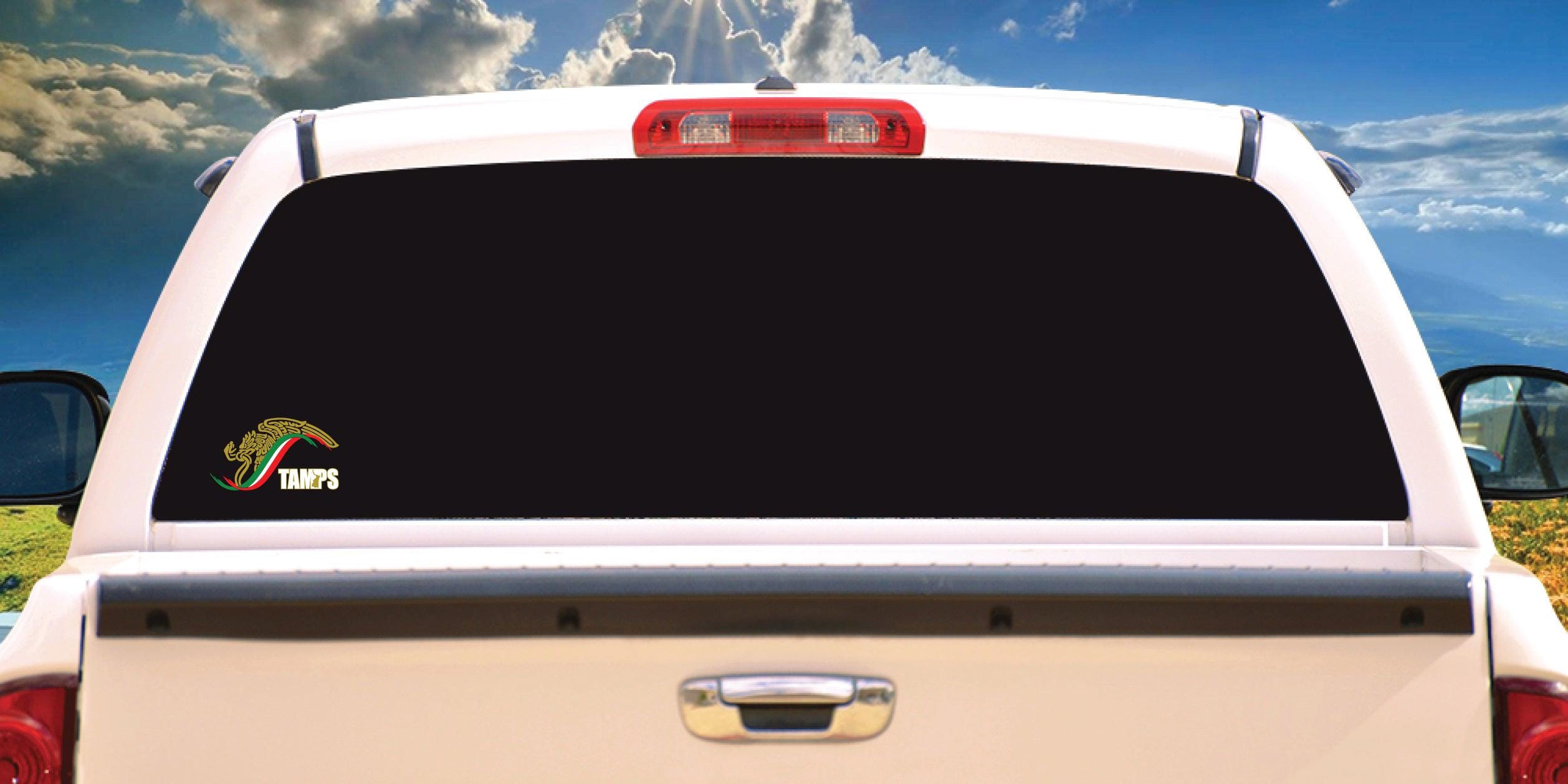 Tamaulipas Decal Lettering Estado Sticker Mexico MX TAM TAMP Reynosa