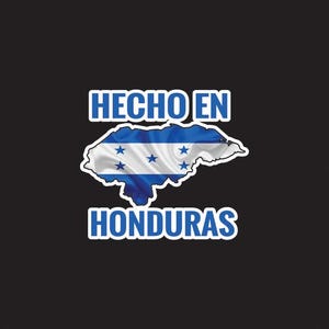 Hecho en Honduras Decal Car Window Vinyl Sticker Honduras Trokas sticker