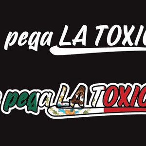 Me Pega la toxica Decal Car Window Vinyl Sticker Mexico Trucking Sticker Girlfriend Trucks Trokiando Boyfriend looking for Toxic Funny