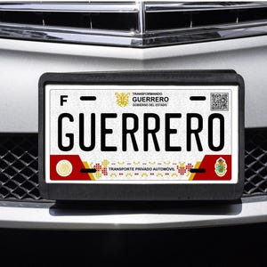 Guerrero Mexico Car Plate Aluminum License Plate Mexican Mexico GRO Placa de Mexico