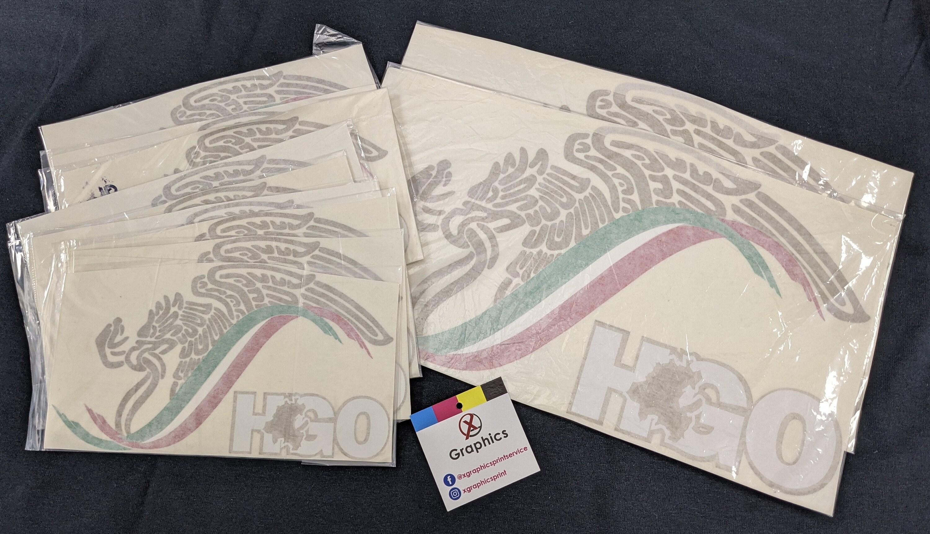 Mexico Escudo Car Window Vinyl Sticker Decal Gobierno Mex. Hidalgo Hgo ...