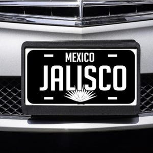 Jalisco Car Plate aluminum License Plate Mex JAL Mexico State CUSTOMIZED Trokas Trokiando Estados de Mexico, Mexican State Car Plate