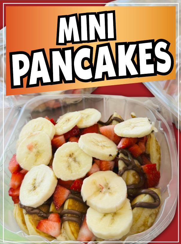 Mini Pancake Sign Mini Pancakes Sign Decal Window Sticker Truck Concession Vinyl ...
