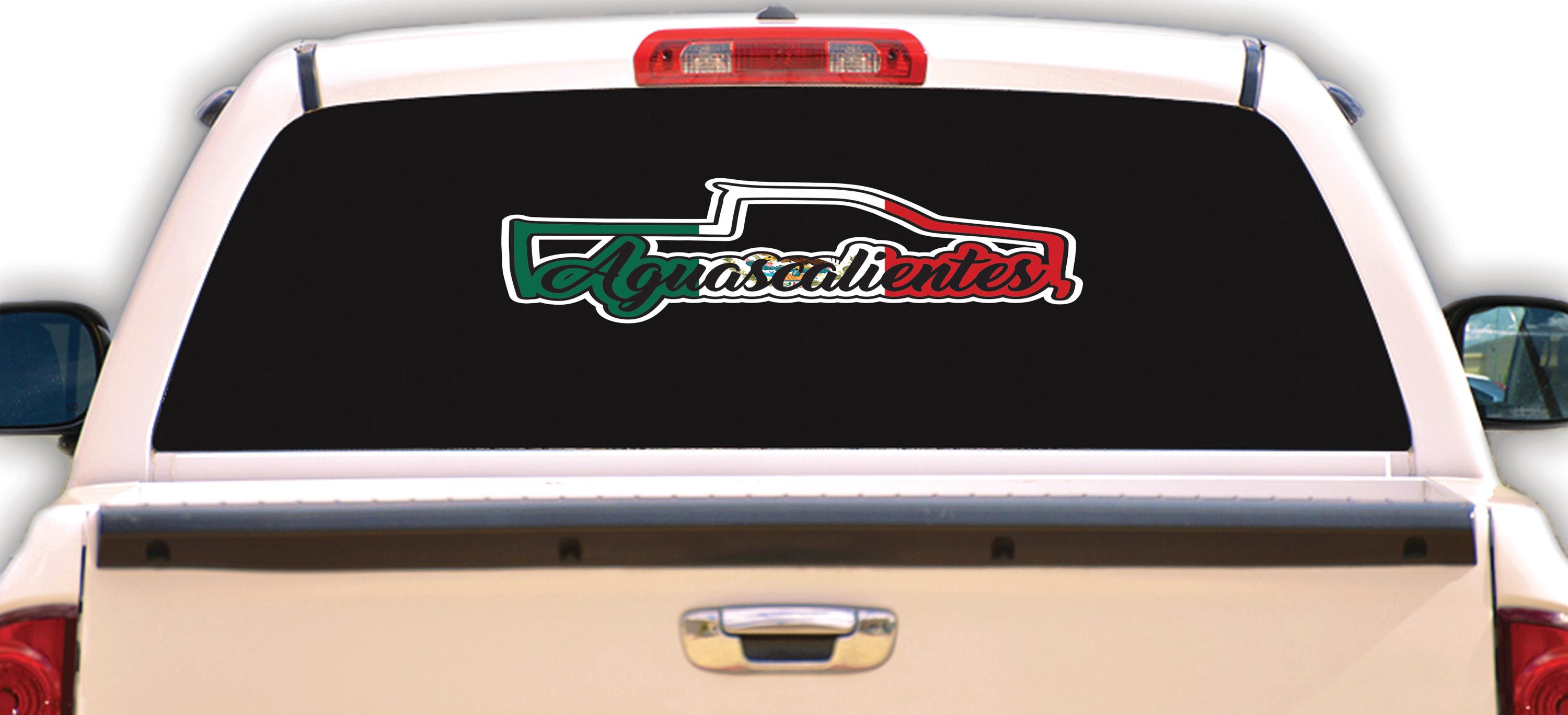 Aguascalientes Decal Trokita Decal Car Window Laptop Vinyl Sticker ...
