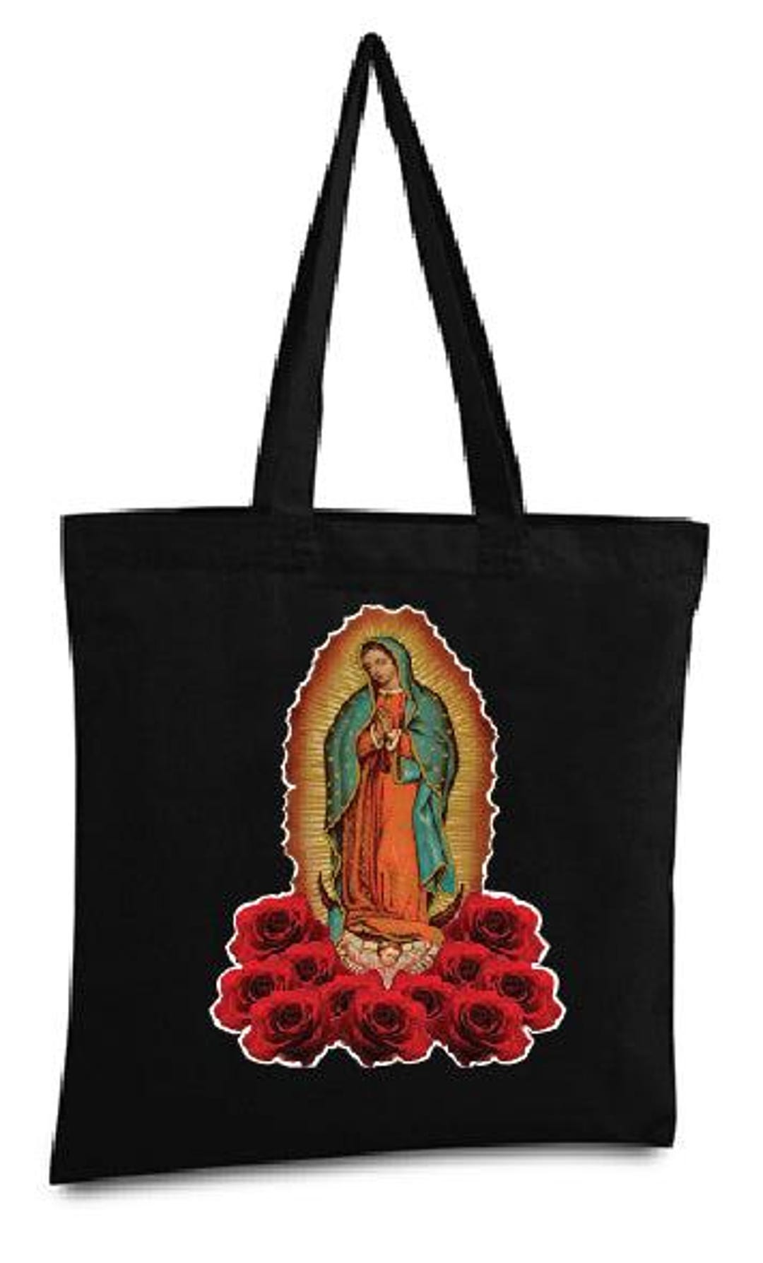 Lady of Guadalupe Tote Bag Virgin Mary Reusable Tote Bag Virgen De ...
