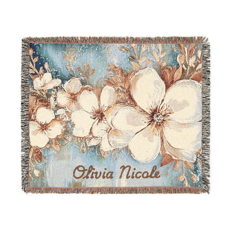LittleArtistCreation Magnolia Woven Blanket