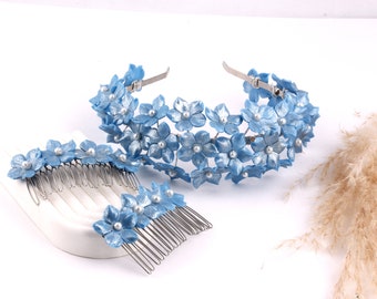 Braut Haarkamm Hochzeit Accessoires und Krone und Kamm-Set für Brautjungfern