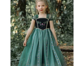 Anna dress girl || Anna dress toddler || Anna dress kids || Anna costume toddler