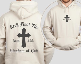 Men&#39;s Christian Hoodie Bible Verse Hoodie Christian Merch Mens Christian Streetwear Jesus Hoodie Christian Sweatshirt Jesus Apparel Sweater