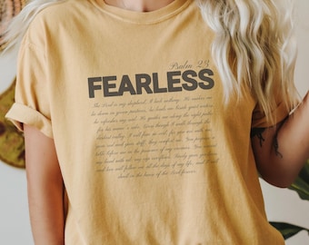 Camisetas cristianas para mujer, camiseta de estudio bíblico, camiseta de Dios, camiseta de Jesús, camiseta cristiana para mamá, camiseta cristiana de colores cómodos, camiseta con versículo bíblico, camiseta del Salmo 23
