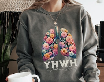 YAHWEH Sweatshirt, YAHWEH Crewneck, Christian Sweatshirt, Christian Crewneck, Comfort Colors YAHWEH Shirt, Christian Gifts, Church Shirt