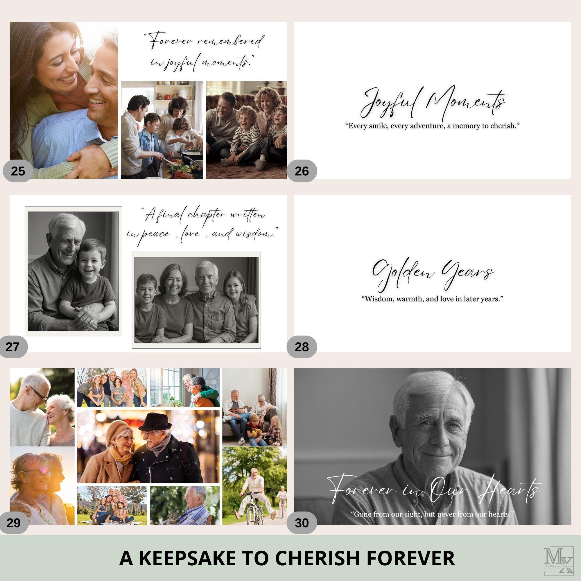 Funeral Presentation Template, Memorial Video Funeral Slideshow ...