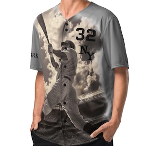 Honoring New York Yankee Elston Howard tribute baseball jersey New York Yankees jersey MLB fan apparel Baseball legend apparel Yankees gift