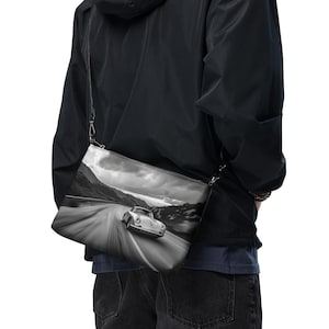 Porsche 356 speedster tour and racing Crossbody bag