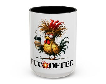 Fuc*offee Chicken Mug - 15oz