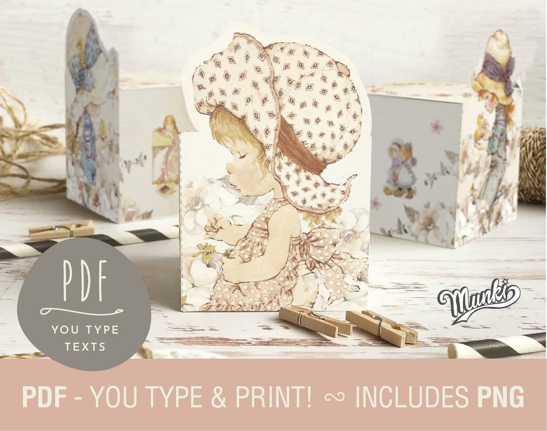 Sara Kay Printable Box, Sarah Princess Treat Box, PDF Birthday Party ...