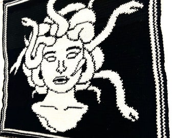 Medusa Crochet Tapestry / Wall Hanging PATTERN