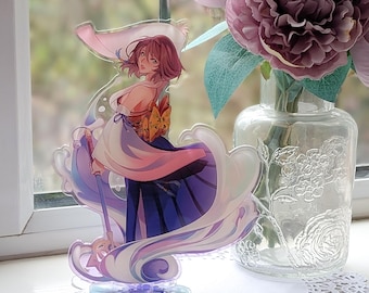 Yuna FF10 7.2" Acrylic Standee, Final Fantasy X, FFX