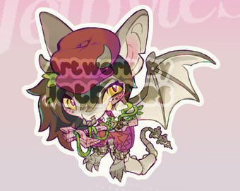 Ivy Deadlock 2" Sticker Chibi Gargoyle