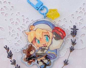 Bridget 2.5" Keychain Guilty Gear Strive, GG Strive Chibi FGC