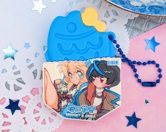 Guilty Gear PVC Taiyaki Charm, GG Strive, Bridget, Unika, Uniburi, Keychain, FGC