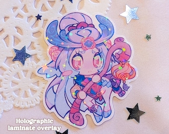 Spirit Blossom Lillia, Holographic 2" Sticker, League of Legends