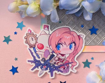 Serah Farron 2.7" Sticker, Moogle Mog, Final Fantasy 13, FFXIII
